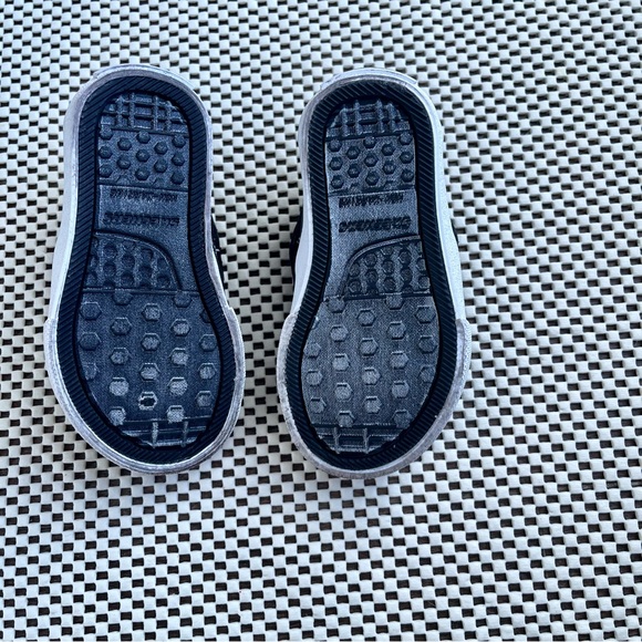 Skechers Mega Craft Street Fame Green & White Boys Slip-on Sneakers Size 5 - Picture 8 of 11